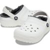 Crocs (GS) Klasik Astarlı Takunya “Beyaz Gri” 207009-10M