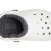 Crocs (GS) Klasik Astarlı Takunya “Beyaz Gri” 207009-10M