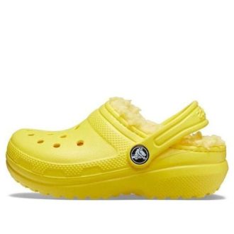 Crocs (GS) Klasik Astarlı Takunya “Sarı” 203506-7C1