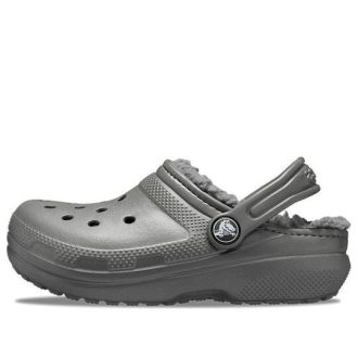 Crocs (GS) Klasik Astarlı Takunya “Slate Grey Smoke” 203506-0EX