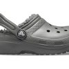 Crocs (GS) Klasik Astarlı Takunya “Slate Grey Smoke” 203506-0EX