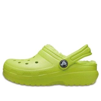 Crocs (GS) Klasik Astarlı Takunya “Yeşil” 203506-3TX