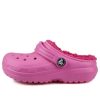 Crocs (GS) Klasik Astarlı Yuvarlak Burunlu Terlik “Pembe” 203506-6LA