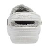 Crocs (GS) Klasik Clog Sıcak Kal Hafif Beyaz Gri Sandaletler “Beyaz Açık Gri” 205977-11H
