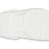 Crocs (GS) Klasik Clog Sıcak Kal Hafif Beyaz Gri Sandaletler “Beyaz Açık Gri” 205977-11H