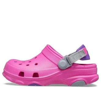 Crocs (GS) Klasik Her Arazi Ayakkabısı “Elektrik Pembesi” 207011-6QQ