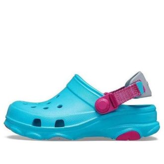 Crocs (GS) Klasik Her Arazi Ayakkabısı “Mavi pembe” 207011-4SL