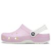 Crocs (GS) Klasik Her Arazi Ayakkabısı “Pembe Beyaz” 209158-6S0