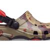 Crocs (GS) Klasik Her Arazi Kamuflajlı Ayakkabı “Kahverengi Yeşil Siyah” 207327-960