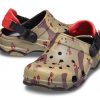 Crocs (GS) Klasik Her Arazi Kamuflajlı Ayakkabı “Kahverengi Yeşil Siyah” 207327-960
