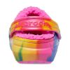 Crocs (GS) Klasik Çizgili TieDye Grafikli Terlik “Mavi Pembe” 206683-6RW