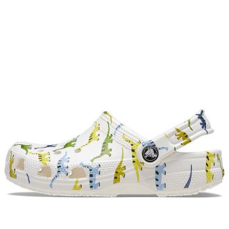 Crocs (GS) Klasik Karakter Baskılı Ayakkabı “Beyaz” 209697-9DH