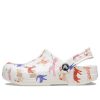 Crocs (GS) Klasik Karakter Baskılı Clog K “Beyaz Kırmızı Mavi” 209695-9CD