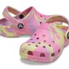 Crocs (GS) Klasik Mermer Desenli Takunya “Pembe Sarı” 207002-6SO
