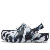 Crocs (GS) Klasik Mermer Desenli Takunya “Siyah Beyaz” 207002-103