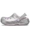 Crocs (GS) Klasik Simli Astarlı Terlik “Gümüş Gri” 205937-00N