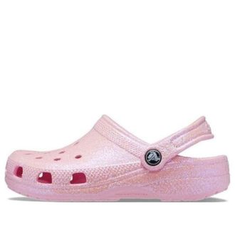 Crocs (GS) Klasik Simli Ayakkabı “Pembe” 206993-6S0