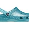 Crocs (GS) Klasik Simli Tığ Ayakkabısı “Mavi Teal” 206993-4SS