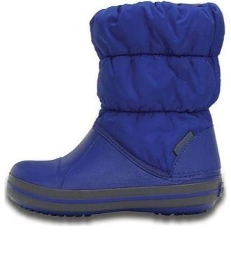 Crocs (GS) Kışlık Şişme Botlar “Mavi” 14613-4BH