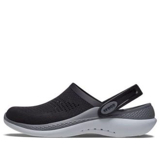 Crocs (GS) LiteRide 360  Terlik “Siyah Gri” 207021-0DD