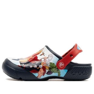 Crocs (GS) Marvel x Classic Clog “Avengers Patch” 207069-410
