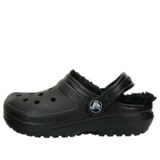 Crocs (GS) Çocuk Klasik Astarlı Terlik “Siyah” 207010-060