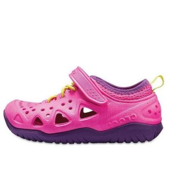 Crocs (GS) Swiftwater Spor Ayakkabı “Pembe Mor” 204989-6L0
