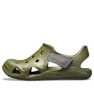 Crocs (GS) Swiftwater Wave Ayakkabı “Zeytin Yeşili” 204021-309