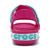 Crocs (GS) Timsah Bantlı Kayış Kapatmalı Sandaletler “Pembe Mavi” 12856-6LH