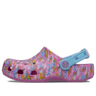 Crocs (GS) x Lisa Frank Klasik Takunya “Pembe Mavi” 208826