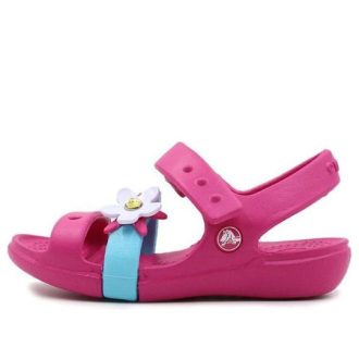 Crocs Hafif Rahat Spor Büyük Çocuk Kırmızı Sandaletler 205486-6X0