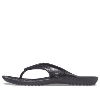 Crocs Kadee II Hafif Rahat Parmak Arası Terlik Unisex Siyah 207314-001