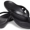 Crocs Kadee II Hafif Rahat Parmak Arası Terlik Unisex Siyah 207314-001