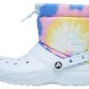 Crocs Klasik Astarlı Neo Şişme Botlar “Tie Dye Mineral Mavi” 207328-002