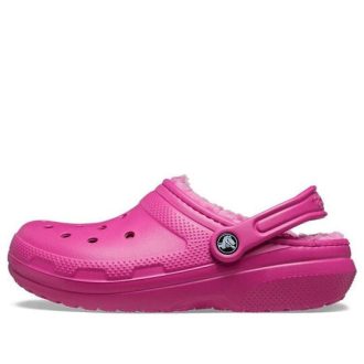 Crocs Klasik Astarlı Spor Terlik Unisex Mor Kırmızı Sandalet 203591-6SV