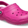 Crocs Klasik Astarlı Spor Terlik Unisex Mor Kırmızı Sandalet 203591-6SV