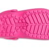 Crocs Klasik Astarlı Spor Terlik Unisex Mor Kırmızı Sandalet 203591-6SV