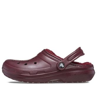 Crocs Klasik Astarlı Takunya “Koyu Kiraz” 203591-6WD
