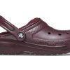 Crocs Klasik Astarlı Takunya “Koyu Kiraz” 203591-6WD
