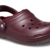 Crocs Klasik Astarlı Takunya “Koyu Kiraz” 203591-6WD
