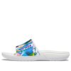 Crocs Klasik Balon Bloklu Terlikler “Beyaz Çok Renkli” 207408-94S