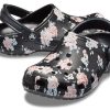 Crocs Klasik Baskılı Takunya “Siyah Pembe” 205838-97J