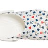 Crocs Klasik Clog Baskılı Sandaletler Beyaz Mavi 206053-94S