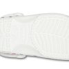 Crocs Klasik Clog Baskılı Sandaletler Beyaz Mavi 206053-94S
