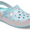 Crocs Klasik Clog Desenli Crocs Plaj Buz Mavisi Sandaletler 205579-4IU