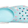 Crocs Klasik Clog Desenli Crocs Plaj Buz Mavisi Sandaletler 205579-4IU