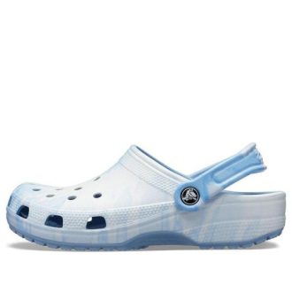 Crocs Klasik Clog Desenli Crocs Unisex Mavi Sandaletler A205453-44O