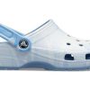 Crocs Klasik Clog Desenli Crocs Unisex Mavi Sandaletler A205453-44O