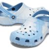Crocs Klasik Clog Desenli Crocs Unisex Mavi Sandaletler A205453-44O