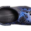 Crocs Klasik Clog Desenli Siyah Sandaletler 206565-066